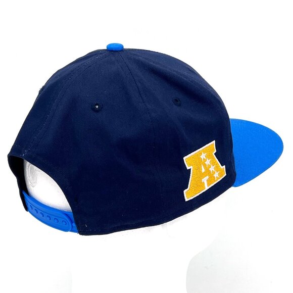 Los Angeles Chargers New Era 9Fifty Snapback Cap Hat Medium-Large Navy Blue NFL - Picture 9 of 13